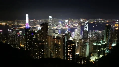 Victoria Peak Stock Footage 203778093