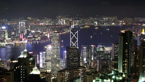 Victoria Peak Stock Footage 203778110