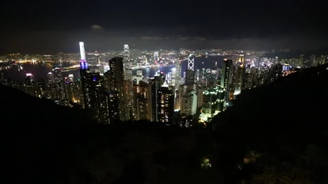Victoria Peak Stock Footage 203778333