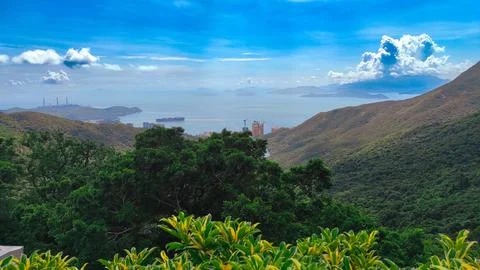 Victoria Peak , Hong Kong Stock Photos