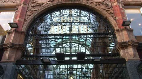 Victoria Quarter Cross Arcade Stock Footage 8953353