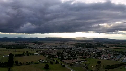 Victoria Storm Clouds Stock Footage 161446496