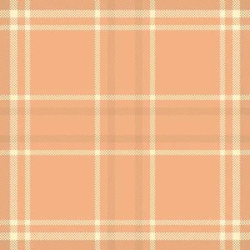 Victorian fabric plaid textile, basic tartan background seamless. Blanket p.. Stock Illustration