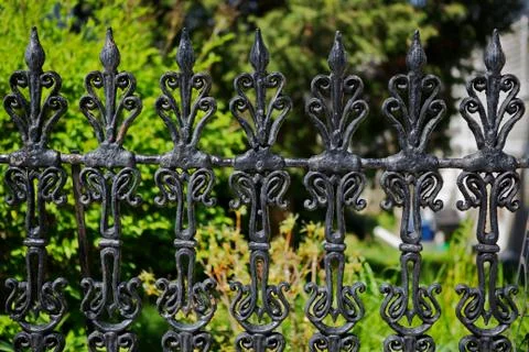 Victorian fence Stock Photos