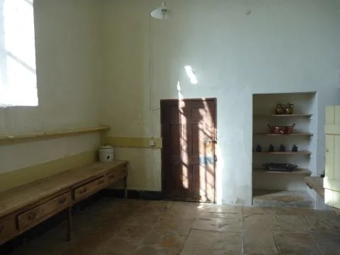 Victorian kitchen interior Stock Photos
