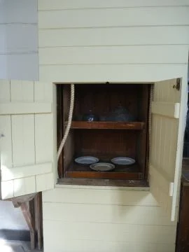Victorian kitchen interior Stock Photos