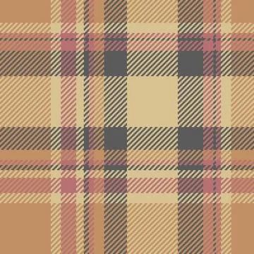 Victorian plaid vector seamless, upscale background fabric check. Grunge ta.. Stock Illustration