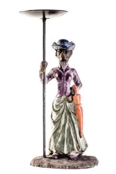 Victorian statuette Stock Photos