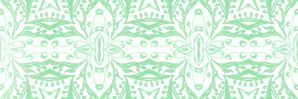 Victorian tile pattern. Retro baroque texture. Classic rococo design decor. Stock Illustration