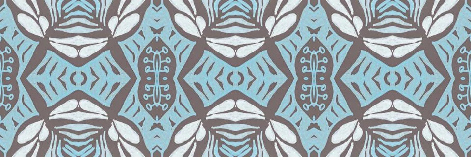 Victorian tile pattern. Retro baroque texture. Classic rococo design decor. Stock Illustration