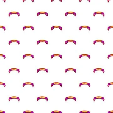 Victory banner ribbon pattern for game element 스톡 일러스트