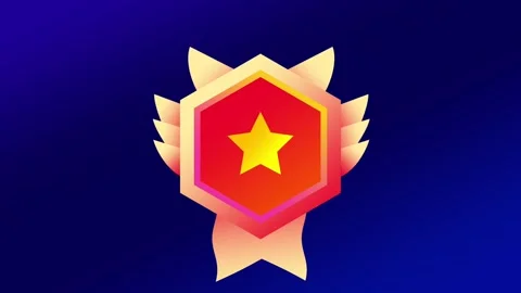 Victory Banner Star Stock Footage 335637905