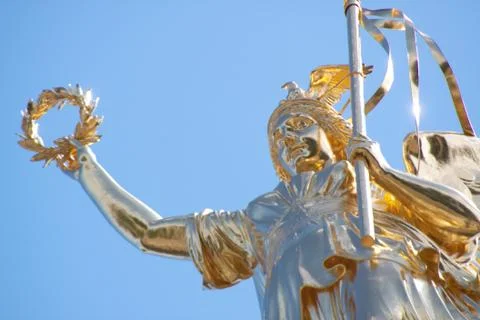 Victory Column in Berlin Stock Photos