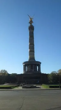 Victory Column Memorial Stock Photos