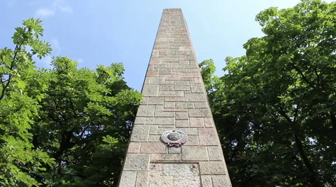 Victory of Communism Monument Timelapse Stock Footage 46128767