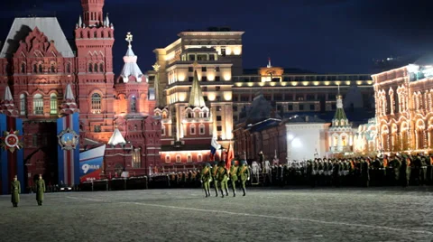 Victory Day Stock Footage 29645860