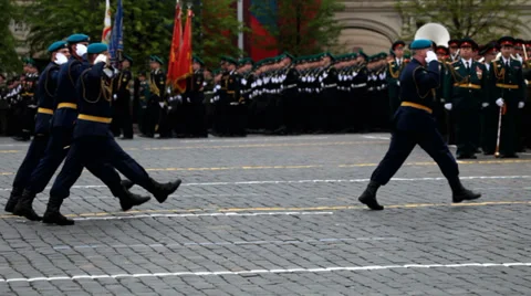 Victory Day Stock Footage 29646155