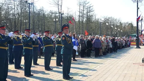 Victory Day May 9, 2016 Video stock 74263482