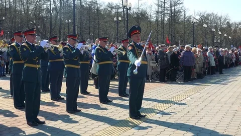 Victory Day May 9, 2016 Video stock 74263498