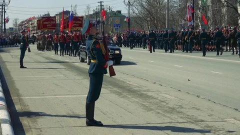 Victory Day May 9, 2016 Video stock 74263599