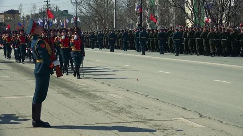 Victory Day May 9, 2016 Video stock 74263647