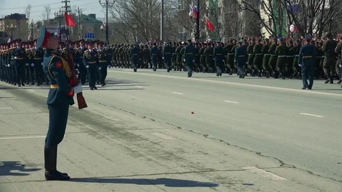 Victory Day May 9, 2016 Video stock 74263681