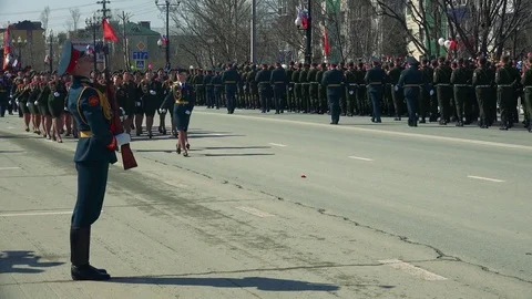 Victory Day May 9, 2016 Video stock 74263701