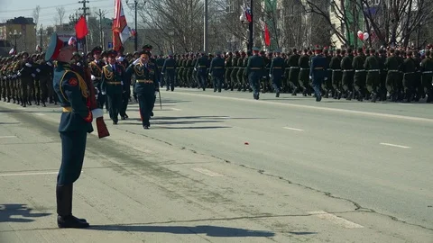 Victory Day May 9, 2016 Video stock 74263726