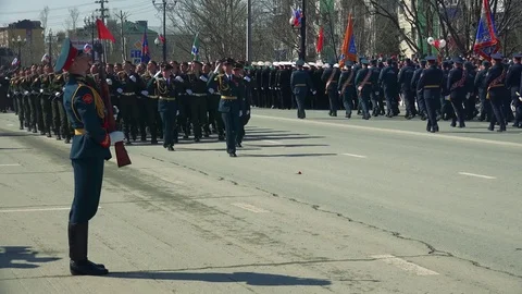 Victory Day May 9, 2016 Video stock 74263777