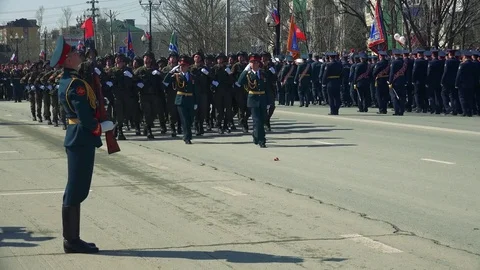 Victory Day May 9, 2016 Video stock 74263815