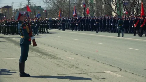 Victory Day May 9, 2016 Video stock 74263961