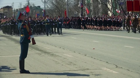 Victory Day May 9, 2016 Video stock 74264026