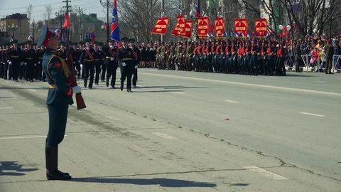 Victory Day May 9, 2016 Video stock 74264047