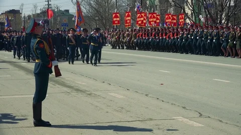 Victory Day May 9, 2016 Video stock 74264061