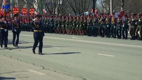 Victory Day May 9, 2016 Video stock 74264071