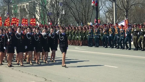 Victory Day May 9, 2016 Video stock 74264083