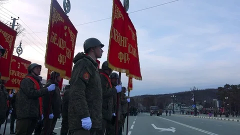 Victory Day May 9, 2016 Video stock 74264190