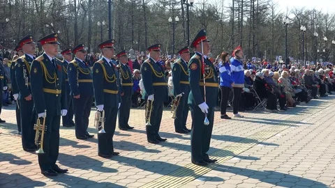 Victory Day May 9, 2016 Stock Footage