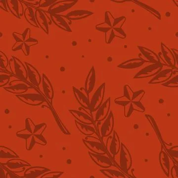 Victory Day May 9 Pattern red background Banner for the holiday with stars la Stock Illustration