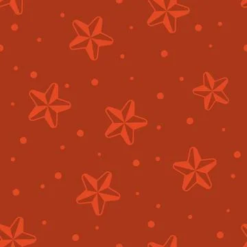 Victory Day May 9 Pattern red background Banner for the holiday with stars la Stock Illustration