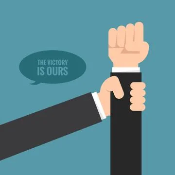 Victory Stock Illustration