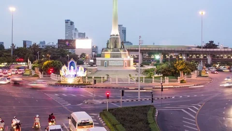The Victory Monument Stock Footage 74130329