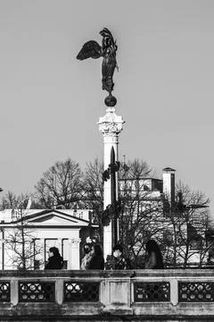 Victory Monument in Parma Stock Photos