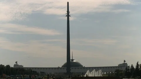 Victory Park Stock Footage 27736625