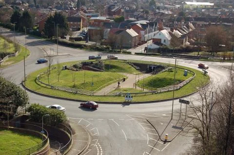 Victory Roundabout, Basingstoke Stock Photos