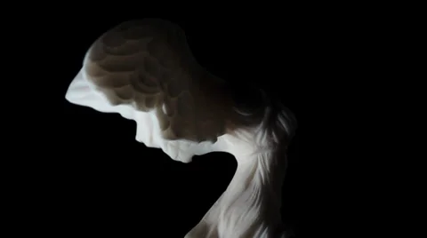 The Victory of Samothrace Stock Footage 34178018