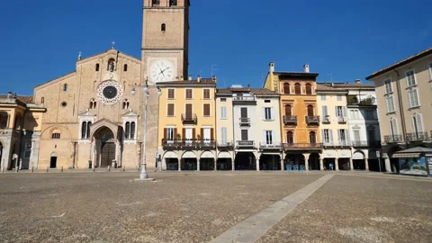 Victory square in Lodi Stock Footage 203940749