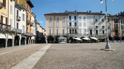 Victory square in Lodi Stock Footage 203941177