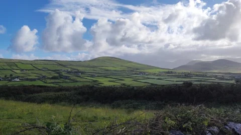 VID 20260608 080641 Dingle Peninsula Hills near Ventry Stock Footage 336560270
