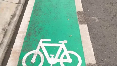 VID Bike Path-3 Stock Footage 306945885